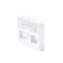 Seinärasia Lanview LKS830 45x45 mm 2-porttinen Ethernet