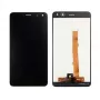 LCD-näyttö Huawei Y6 2017 (Nova Young) / Y5 2017 (Y5 III) (musta) kunnostettu