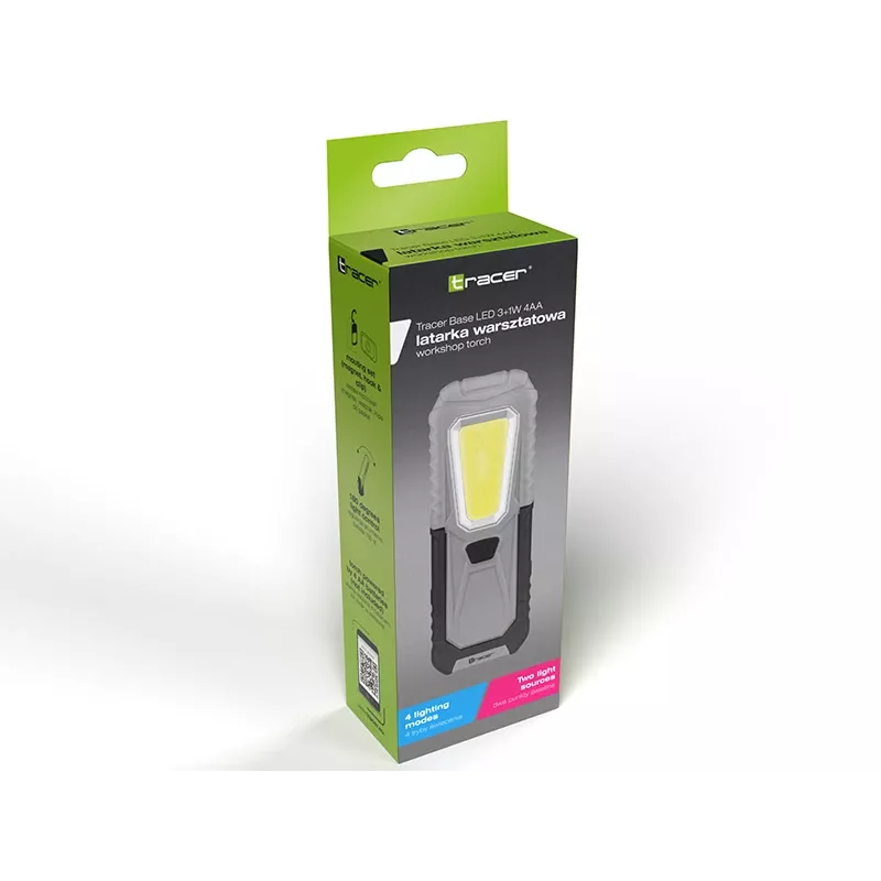 Työvalo Base LED 3+1W