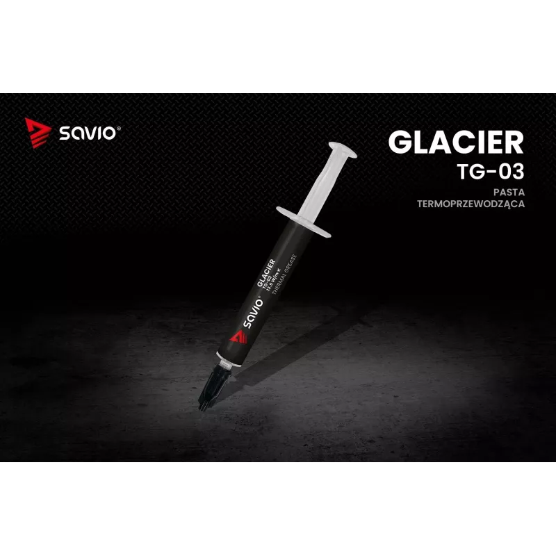 Lämpötahna SAVIO TG-03 13,5 W/m·K, 2 g — lämpötahna