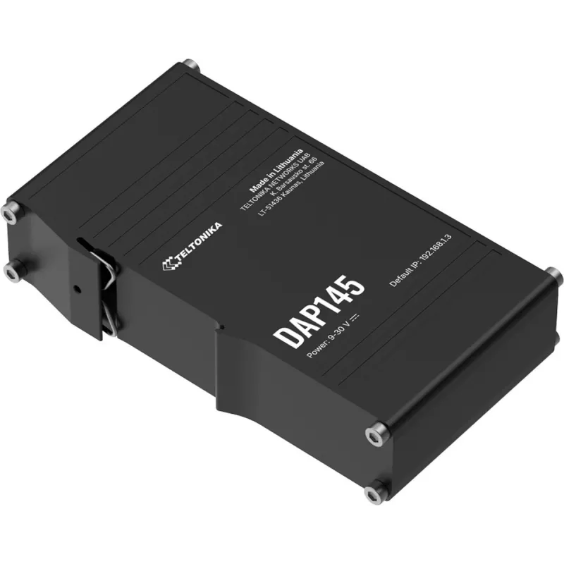 Tukiasema TELTONIKA DAP145 Wi-Fi 4 300 Mbit/s 2x antennit DIN-kisko