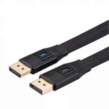 VALUE DisplayPort-kaapeli v1.4 DP-DP litteä uros/uros 3 m - kaapeli - digitaalinen/näyttö/video - 3 m (11.99.5863)