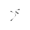 EPOS Sennheiser ATC 02 - äänikaapeli - 2 x EasyDisconnect - EasyDisconnect (1000761)
