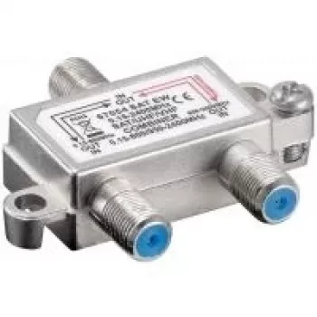 Wentronic Goobay SAT-TV-syöttöhaaroitin - DC-läpivienti (67054)
