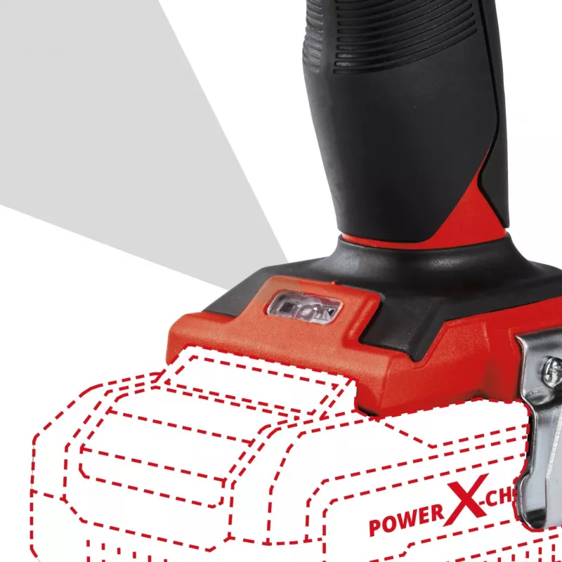 Einhell TE-CD 48 1500 kierr./min pikakiinnitysistukka 1,41 kg musta, punainen