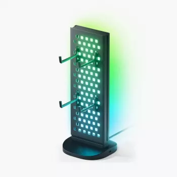 Nanoleaf Pegboard valaistu pöytätelakka