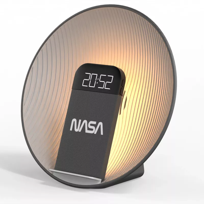 NASA SPC600 Bluetooth-kaiutin/herätyskello/langaton laturi