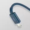 USB-kaapeli 3in1 Baseus Superior Series, USB - Micro-USB / USB-C / Lightning, 3,5 A, 1,5 m (sininen)