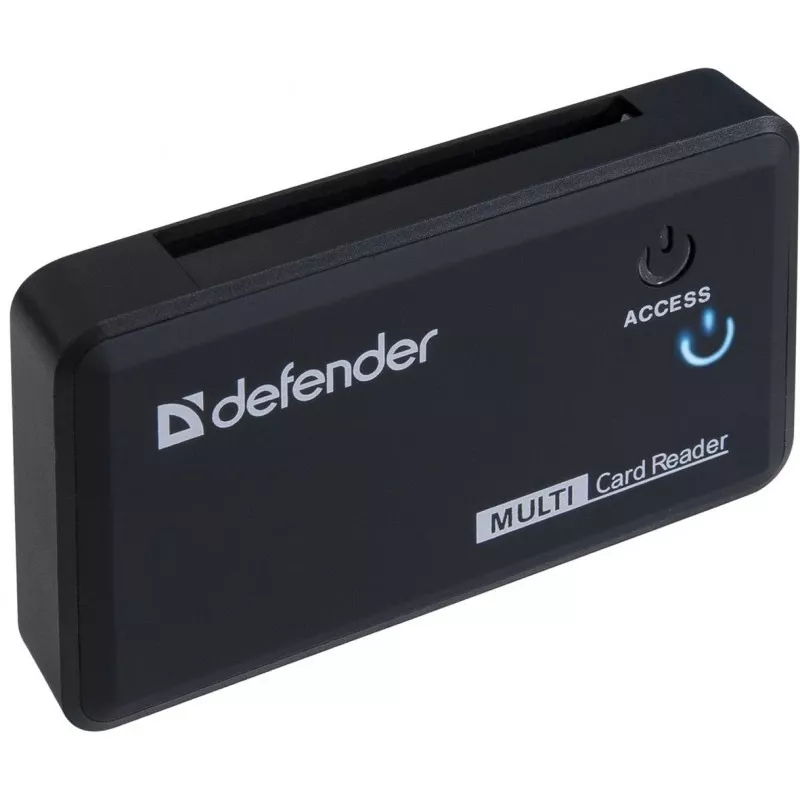Kortinlukija Defender OPTIMUS USB 2.0 yleismalli musta