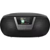 Sencor SPT 6200DB boombox CD/MP3-radio, DAB+/FM, Bluetooth, USB, AUX, 3 W, musta