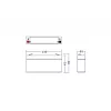 Green Cell AGM39 teollisuusakku 7200 mAh 6 V