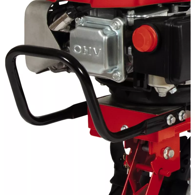 Einhell GC-MT 2236 bensiinikäyttöinen maanmuokkain, 2,2 kW, työleveys 36 cm, punainen/musta