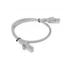 Verkkokaapeli Lanberg PCU6-10CC-0050-S RJ-45 Cat6 0,5 m harmaa