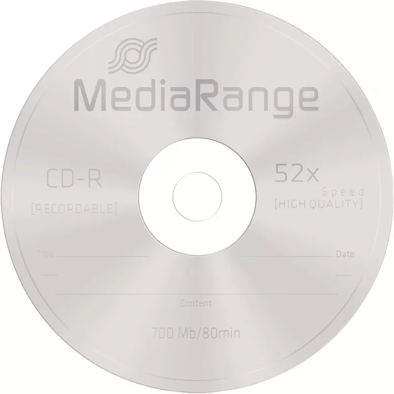 CD-R MediaRange MR214 700 MB 52x 10 kpl