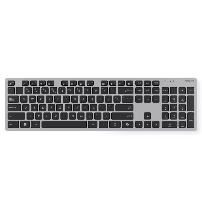 Näppäimistö- ja hiirisarja ASUS W5000 langaton 2,4 GHz venäläinen näppäimistöasettelu