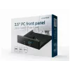 Kotelon etuosalisävaruste 3.5 PANEL/USB 2P FDI3-U3C-01 Gembird