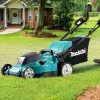 Makita DLM481Z ruohonleikkuri työnnettävä ruohonleikkuri akku musta, sininen, metalli