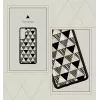 Suojakotelo iKins Samsung Galaxy S21+ — pyramidikuvio, musta
