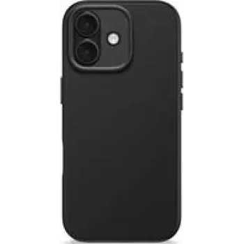 Decoded antimikrobinen silikoninen takakansi iPhone 17 Phantom musta (D25IPO17BCS9PK)