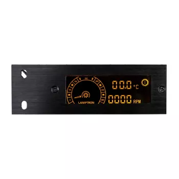 Lamptron TC20 PCI-tuuletin- ja RGB-LED-ohjain, musta – PCI-paikkaan asennettava tuuletin-/LED-keskitin