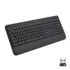 Logitech Signature K650 langaton näppäimistö, Bluetooth 5.1, QWERTZ, sveitsiläinen (CH), grafiitti (920-010912)