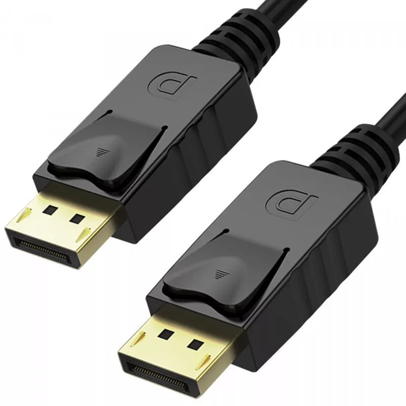 DisplayPort-kaapeli Unitek Y-C609BK — 3 m, uros-uros, musta