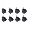 OPLITE lukittavat ohjausrullat GTR S8/S8 Elite musta retail (OP-CW)