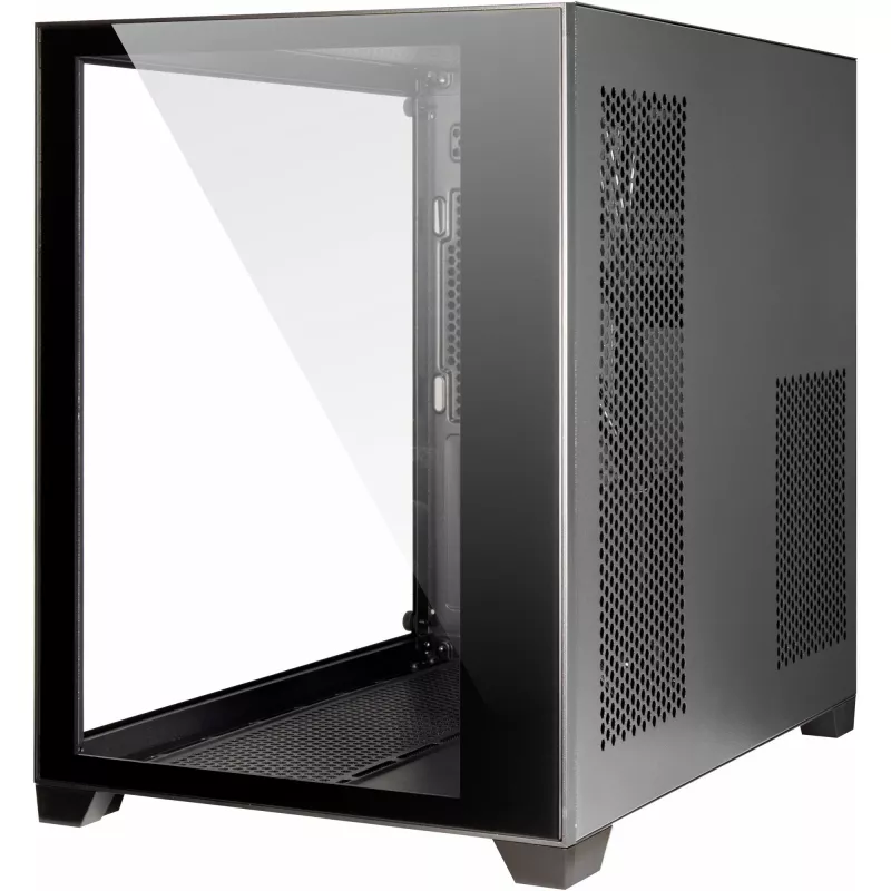 PC-kotelo Inter-Tech C-501 Aspect Midi Tower musta