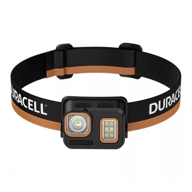 Duracell DH500R otsalamppu musta, oranssi