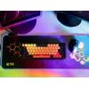 TRACER GameZone Hexy1 RGB hiiri- ja näppäimistöalusta, 80 x 30 x 0,4 cm, musta