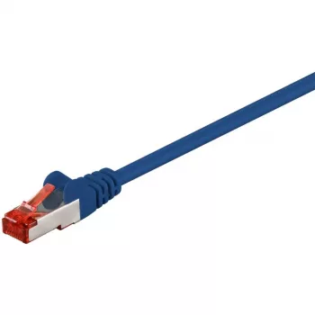 Wentronic Goobay CAT 6 patch-kaapeli, S/FTP (PiMF), sininen, 50 m – LSZH halogeeniton, kupari (68276)