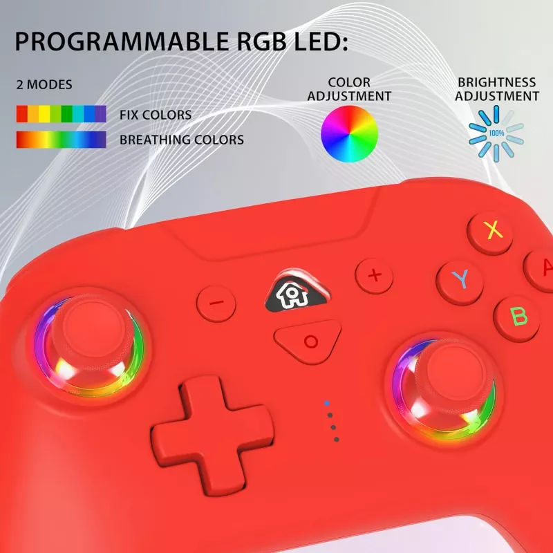 Subsonic langaton LED-ohjain punainen Switchille