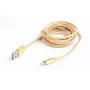 Lightning-kaapeli Cablexpert CCB-MUSB2B-AMLM-6-G 1,8 m kulta