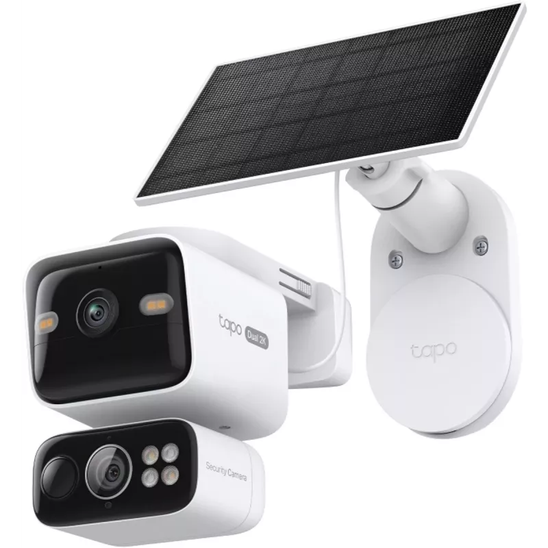 TP-Link Tapo C645D KIT, aurinkovoimalla toimiva pan/tilt langaton kamera, 3MP