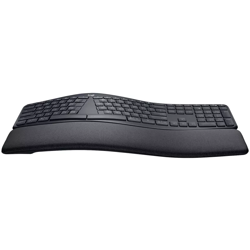 Logitech ERGO K860 - näppäimistö - langaton - 2,4 GHz, Bluetooth 5.0 - QWERTY - GB - grafiitti