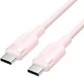 USB-C - USB-C -kaapeli Vention TRDP USB 2.0 2 m 0,48 Gbit/s 60 W pinkki