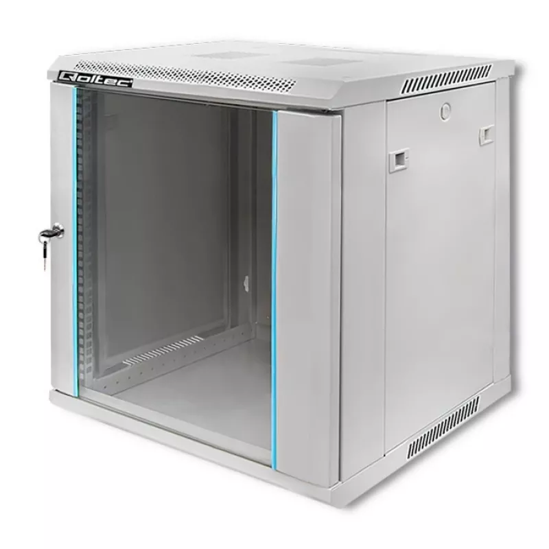 Rack-kaappi QOLTEC 19 tuumaa 12U malli 54485 — verkko-/palvelinkotelo