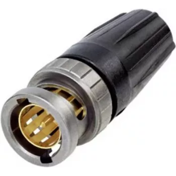 Neutrik BNC-pistoke, suora, 75 ohm, 1 kpl (NBNC75BLP7X)