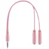 Deltaco GAM-030-P kuulokkeet ja headset johdollinen panta peli USB Type-A pinkki (GAM-030-P)