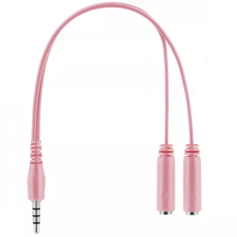 Deltaco GAM-030-P kuulokkeet ja headset johdollinen panta peli USB Type-A pinkki (GAM-030-P)