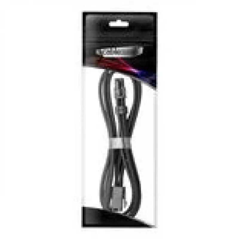 CableMod 4-Pin ATX kaapelin jatko CM-PCAB-4ATX-N45KK-2PK-R 45 cm musta