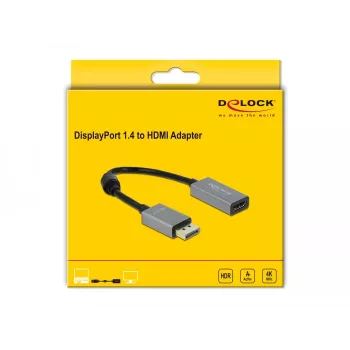 Aktiivinen DisplayPort 1.4 - HDMI sovitin DeLOCK 66436
