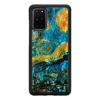 iKins suojakotelo Samsung Galaxy S20+:lle — tähtiyö musta