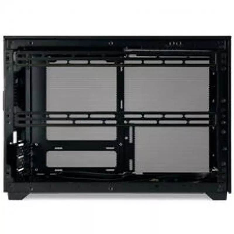 Mini ITX/ATX PC-kotelo ssupd Meshroom D (CS-MRD-BK-1) — kompakti musta kotelo Mesh-paneeleilla