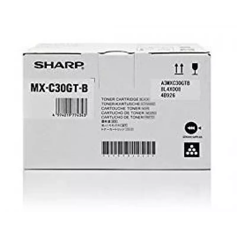 Sharp MX-C30GTB värikasetti 3000 sivua musta