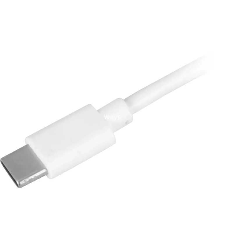 USB-adapterikaapeli Sharkoon USB 2.0 A - USB-C 1,5 m, valkoinen