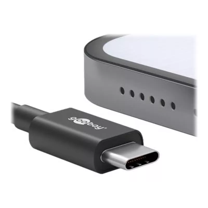 Goobay 66318 USB-kaapeli musta