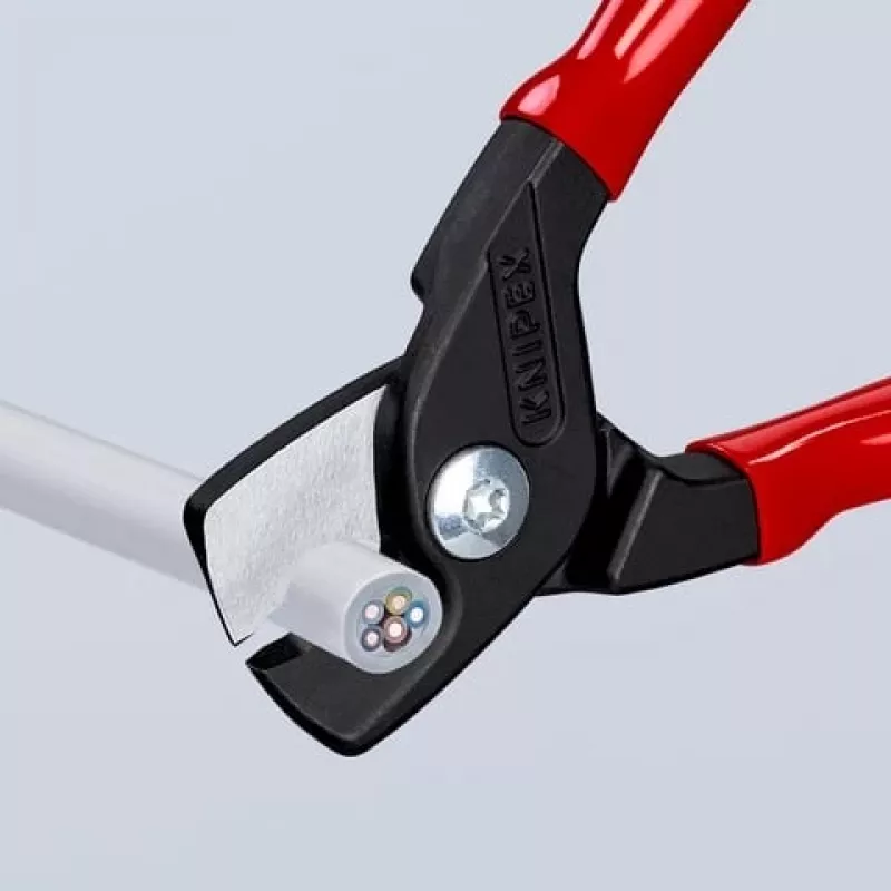 Kaapelisakset Knipex 95 11 160 — 160 mm leikkausteho, ergonomiset kahvat