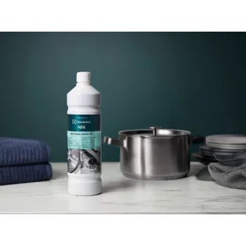 Kalkinpoistoaine Electrolux M3KCD202 1 L – yleiskäyttöinen nestemäinen kalkinpoistoaine vedenkeittimille, kahvinkeittimille, höyrysilitysraudoille
