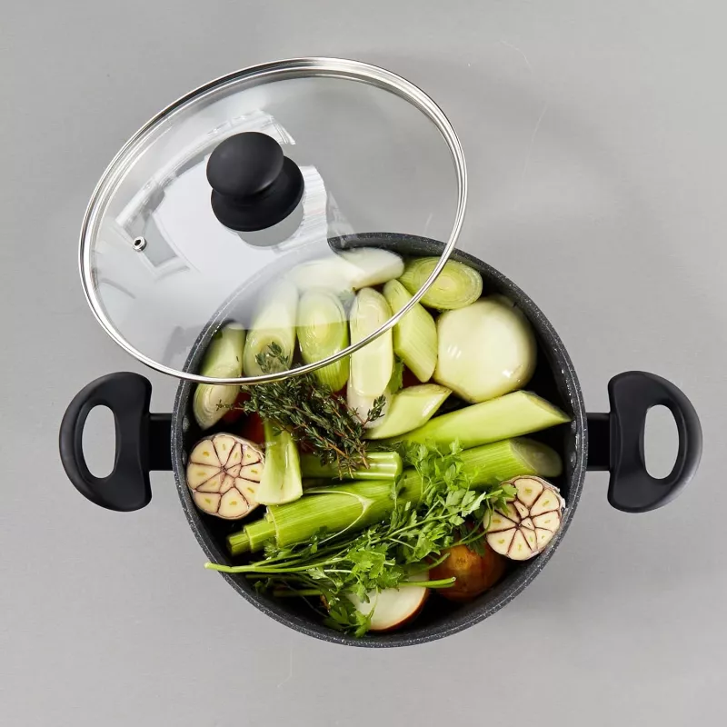 Russell Hobbs RH02809EU7 -kattila 24 cm Metallic Marble, kestävä kattila